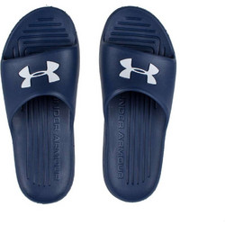 Under Armour Core Pth Ανδρικές Παντόφλες Καλοκαιρινές Κολυμβητηρίου Navy Μπλε 3021286-400