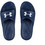 Under Armour Core Pth Ανδρικές Παντόφλες Καλοκαιρινές Κολυμβητηρίου Navy Μπλε 3021286-400