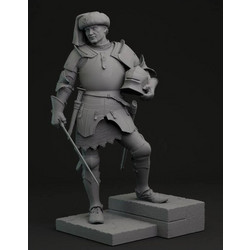 PANZERART Italian Condottiere Commander Second Half Of 15th Century Φιγούρα Μοντελισμού Ρητίνης