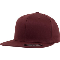 Flexfit Visor Maroon Ανδρικό Καπέλο Jockey Υφασμάτινο Μπορντό 6277-FV