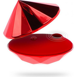 ToyJoy Ruby Diamond Κλειτοριδικός Δονητής Κόκκινος