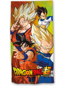 Dragon Ball Παιδική Πετσέτα Θαλάσσης Microfiber 70x140cm
