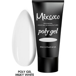 Mixcoco Milky White Poly Gel 30ml