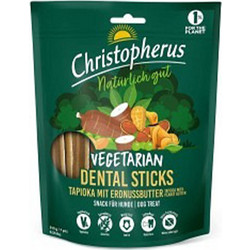 Christopherus Vegan Dental Stick Tapioca & Peanut Butter 250gr