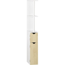 Kleankin Ντουλάπι Μπάνιου Δαπέδου MDF 834-456