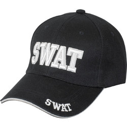 Albainox SWAT Ανδρικό Καπέλο Jockey Υφασμάτινο Μαύρο 30609