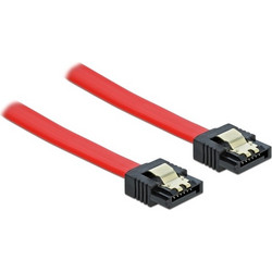 DeLOCK 82676 Καλώδιο Σκληρού Δίσκου 7-Pin SATA III to 7-Pin SATA III 0.3m Red