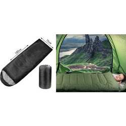Sleeping Bag Μονό Μαύρο 127441