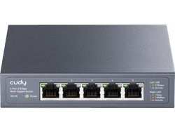 Cudy HS105 Unmanaged L2 Switch με 5 Θύρες Ethernet 2500Mbps