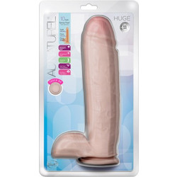 Blush Au Naturel Bold Huge Ρεαλιστικό Dildo με Βεντούζα & Όρχεις 25cm Flesh
