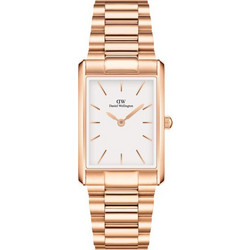 Daniel Wellington Bound Γυναικείο Ρολόι με Ροζ Χρυσό Μεταλλικό Μπρασελέ DW00100702