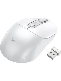 Hoco GM28 Ασύρματο Ποντίκι White
