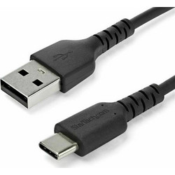 StarTech USB-A to USB-C 2m Black RUSB2AC2MB
