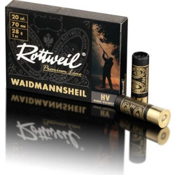 Rottweil Waidmannsheil HV Φυσίγγια Συγκέντρωσης 20Cal 70mm 28gr 10τμχ
