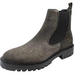 Alpe Γυναικεία Μποτάκια Chelsea Suede Ανθρακί με Χοντρό Χαμηλό Τακούνι 2609-11-34