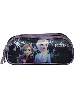 Bagtrotter Frozen Κασετίνα Βαρελάκι με 2 Θήκες Μωβ 37144------2