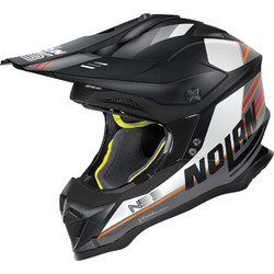 Nolan N53 Black White 82 Κράνος Μηχανής Motocross 1300gr