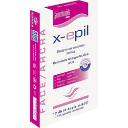 X-epil Ταινίες Αποτρίχωσης για Πρόσωπο 6τμχ