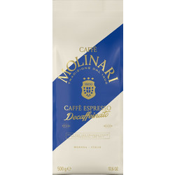 Caffe Molinari Decaffeinato Decafeine Καφές Espresso σε Κόκκους 500gr