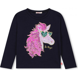 Billieblush Παιδικό T-Shirt Μακρυμάνικο Navy Μπλε U20475-85T