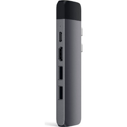 Satechi Pro Dual USB-C Docking Station με HDMI 4K PD Ethernet