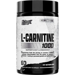 Nutrex L-Carnitine 1000 Θερμογεννετικός Λιποδιαλύτης με Καρνιτίνη 60 Κάψουλες