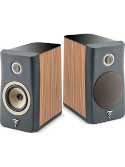 Focal Kanta Νο1 Ζεύγος Ηχείων Hi-Fi Βιβλιοθήκης 150W 2 Δρόμων Brown Grey Walnut
