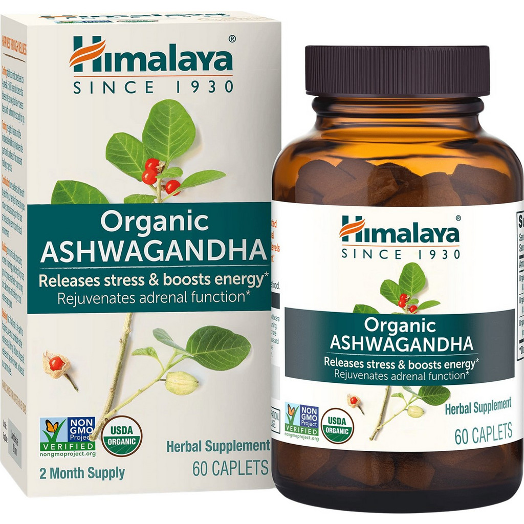Ashwagandha Bio Himalaya - 60 Comprimés - Complément Alimentaire Naturel