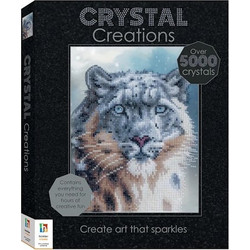 Hinkler Wild Snow Leopard Καμβάς Diamond Painting Kit 29x23cm CC-15