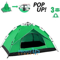 Igloo Αυτόματη Σκηνή Camping Ιγκλού 3 Ατόμων 200x200x135cm 35759