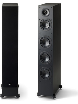 Paradigm Monitor SE 6000F Ζεύγος Ηχείων Hi-Fi Δαπέδου 130W 3 Δρόμων Satin Black