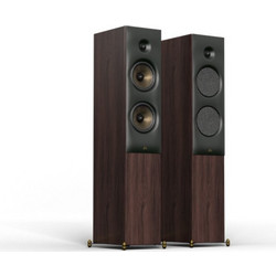 Revival Audio Sprint 4 Ζεύγος Ηχείων Hi-Fi Δαπέδου 2.5 Δρόμων Walnut