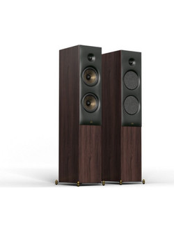 Revival Audio Sprint 4 Ζεύγος Ηχείων Hi-Fi Δαπέδου 2.5 Δρόμων Walnut