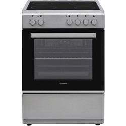 Hyundai HCVC24V-7260VS/S Κουζίνα Ηλεκτρική 69lt με Κεραμικές Εστίες 60cm