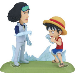 Banpresto One Piece WCF Log Stories Monkey D. Luffy Vs Kuzan 9cm