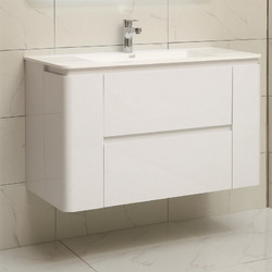 Inter Ceramic ICP 10046 Σετ Έπιπλο Μπάνιου με Νιπτήρα Λευκό