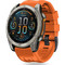 Tech-Protect Silicone Λουράκι Σιλικόνης Orange (Garmin Fenix 5X / 5X Plus / 6X / 6X Pro / 7X / 8 51mm)