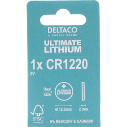 Deltaco Ultimate CR1220 1τμχ