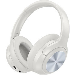 Hoco W54 Ασύρματα Bluetooth Ακουστικά Over Ear με Noise Cancelling Λευκά