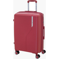 Bartuggi 724-807.60 Βαλίτσα Μεσαία 66x45x26cm με 4 Ρόδες Κόκκινη