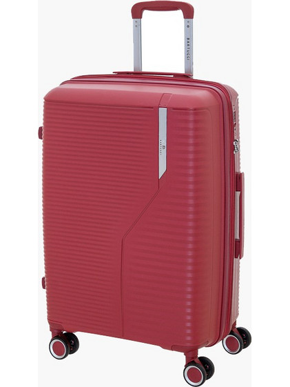 Bartuggi 724-807.60 Βαλίτσα Μεσαία 66x45x26cm με 4 Ρόδες Κόκκινη