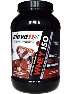 Eleven Fit Whey Iso Chocolate Hazelnut Πρωτεΐνη Ορού Γάλακτος Γράμμωσης 900gr