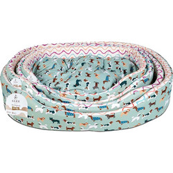 Glee Originals Dogs Φωλιά Κρεβάτι Σκύλου Πολύχρωμη 70x55cm