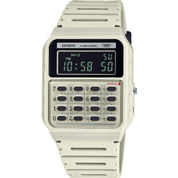 Casio Vintage Ψηφιακό Ανδρικό Ρολόι Χρονογράφος με Λευκό Καουτσούκ Λουράκι CA-53WB-8BEF