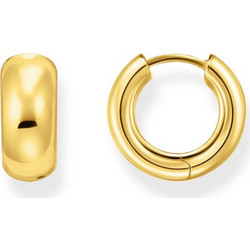 Thomas Sabo Γυναικεία Σκουλαρίκια Κρίκοι Επιχρυσωμένα CR741-413-39