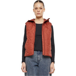 Urban Classics Αμάνικο Γυναικείο Μπουφάν Χειμωνιάτικο Puffer Μακρύ Rusted TB7009-17539