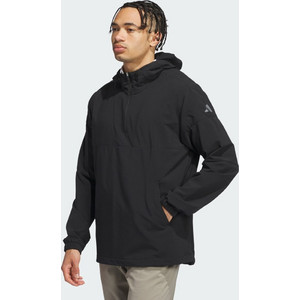 Adidas Αθλητικό Ανδρικό Μπουφάν Χειμωνιάτικο Pullover Μαύρο IT235 Adidas Αθλητικό Ανδρικό Μπουφάν Χειμωνιάτικο Pullover Μαύρο IT235