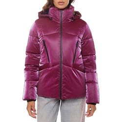 Desigual Γυναικείο Μπουφάν Χειμωνιάτικο Puffer Μακρύ Φούξια 24WWEWBP