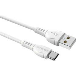 Borofone BX51 Triumph USB-A to USB-C 1m White 6931474743947
