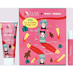 Aloe+ Colors X Missy Merida Sugarlicious Eau de Toilette 10ml + Body Cream 100ml